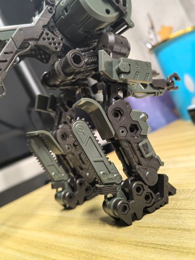 六角机牙 稻草人 森林绿配色