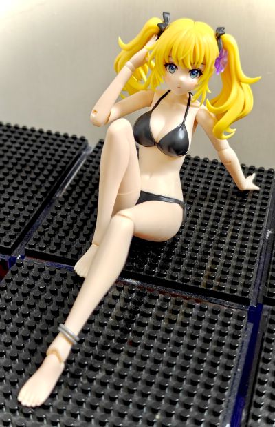 创彩少女庭园 佐伯利兹 泳装 发型变换版