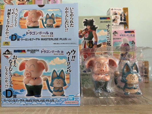 一番赏 龙珠EX 孙悟空修行篇 D奖 乌龙&普尔 MASTERLISE