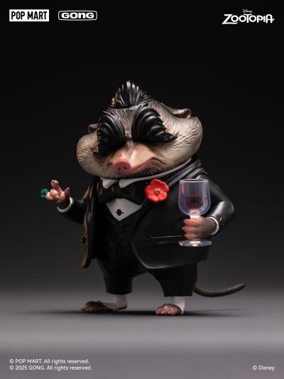 疯狂动物城 大先生 可动人偶