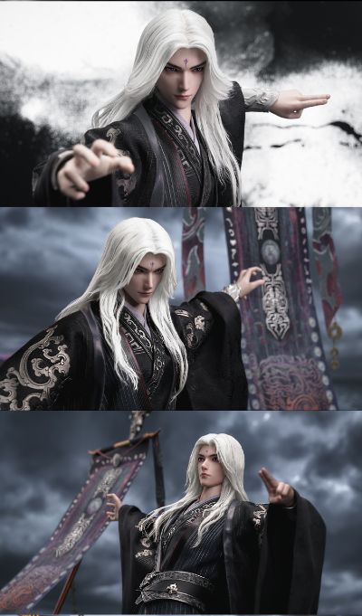 仙逆动画 王林 可动人偶