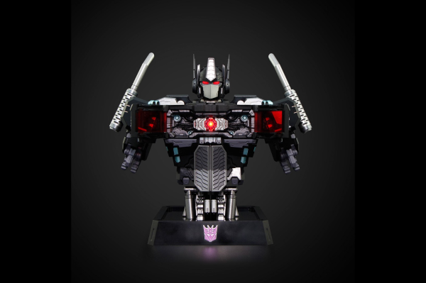 胸像传奇 暗黑擎天柱 可动机甲胸像