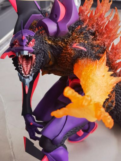 东宝30厘米系列 新世纪福音战士初号机 红莲哥斯拉觉醒形态