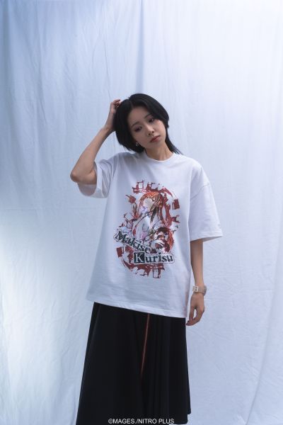 命运石之门 版权T恤 牧濑红莉栖 水墨画风