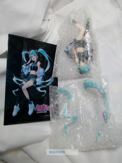 初音未来 压泡面人偶-炫彩科技款-