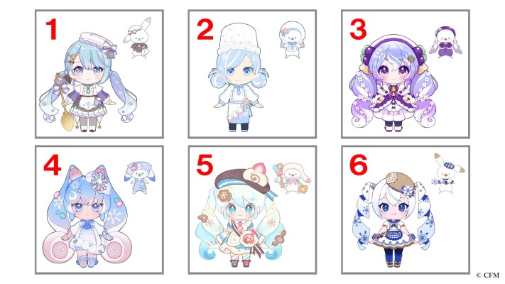 粘土人 雪未来 Sweet Snow