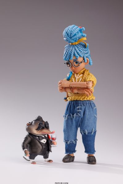 疯狂动物城 大先生 可动人偶