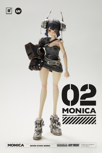 Seven Stars系列 1/6 收藏级可动人偶 02号Monica