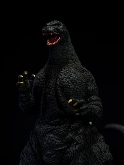 东宝30cm系列 酒井裕司造型杰作 哥斯拉大战王者基多拉 哥斯拉(1991) 网走市激斗！哥斯拉商店限定 放射热线版