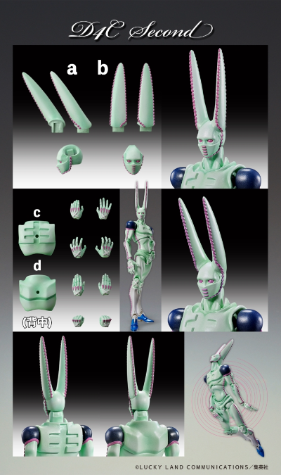 超像可动 JOJO的奇妙冒险 第七部 飙马野郎 恶行易施 第二版