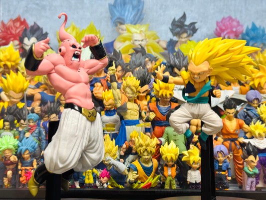 龙珠Z  MATCH MAKERS 超级赛亚人3悟天克斯（大战魔人布欧）