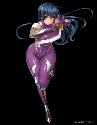 对魔忍阿莎姬ZERO 井河阿莎姬 电镀配色 通常版