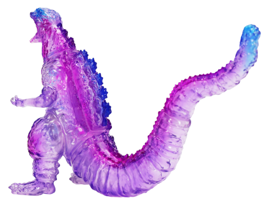 中等尺寸系列 哥斯拉EX【第8弹】哥斯拉（2016）第4形态 放射热线 透明紫色版