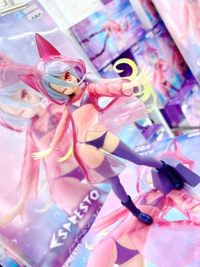 游戏人生 ESPRESTO-Glittery raincoat-白