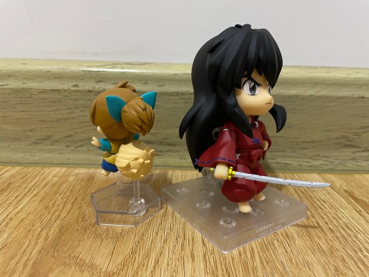 粘土人#2531 夜叉 犬夜叉 新月之日 与 七宝