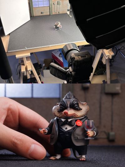 疯狂动物城 大先生 可动人偶