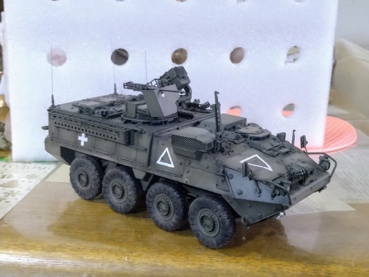 编号：00395 1/35 装甲车辆系列 美军 M1127 “斯崔克”侦察车（RV）