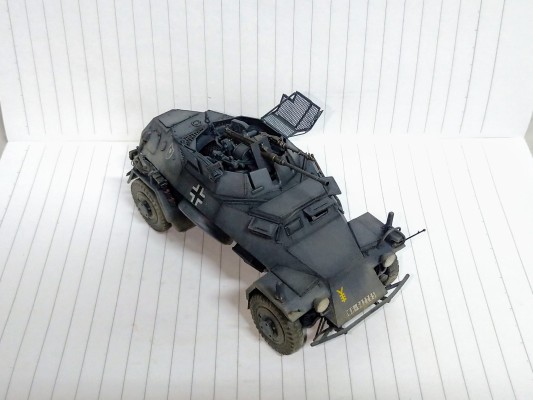 编号:83815 1/35 装甲车辆系列 德国 德国 Sd.Kfz.222装甲侦察车（1批次）