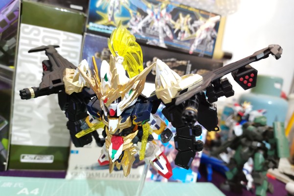 SDW HEROES SD高达世界 群英集 龙骑士传说 赵云00高达 指挥官组件