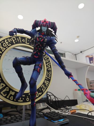 游戏王卡片游戏怪兽手办收藏  混沌黑魔术师