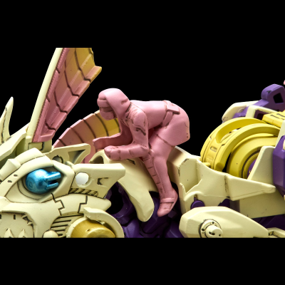 索斯机兽系列  加特林狐狸 泡狐龙形态