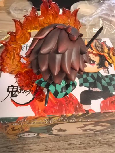 掌中人偶精细版 鬼灭之刃 灶门炭治郎与宇髓天元  灶门炭治郎 火之神神乐 碧罗之天