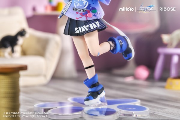 RISE UP+系列 崩坏：星穹铁道 小不点猫猫系列手办-银狼