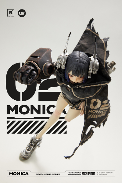 Seven Stars系列 1/6 收藏级可动人偶 02号Monica
