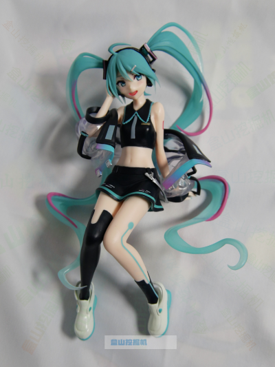 初音未来 压泡面人偶-炫彩科技款-