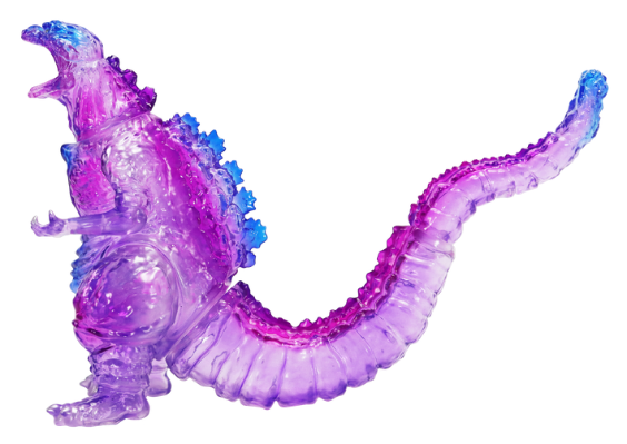 中等尺寸系列 哥斯拉EX【第8弹】哥斯拉（2016）第4形态 放射热线 透明紫色版