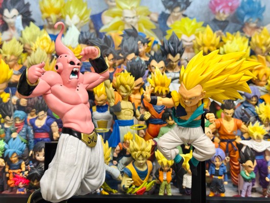 龙珠Z  MATCH MAKERS 超级赛亚人3悟天克斯（大战魔人布欧）