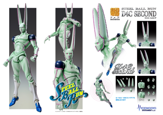 超像可动 JOJO的奇妙冒险 第七部 飙马野郎 恶行易施 第二版
