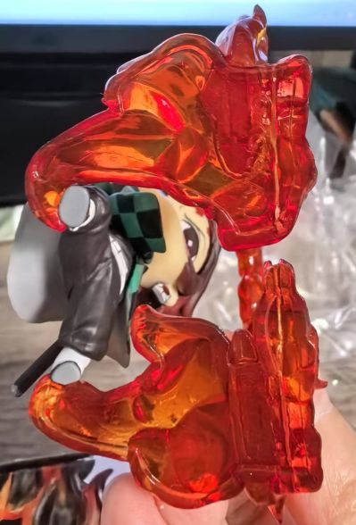 掌中人偶精细版 鬼灭之刃 灶门炭治郎与宇髓天元  灶门炭治郎 火之神神乐 碧罗之天