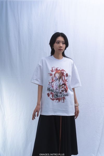 命运石之门 版权T恤 牧濑红莉栖 水墨画风