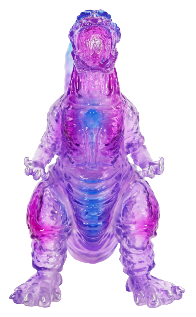 中等尺寸系列 哥斯拉EX【第8弹】哥斯拉（2016）第4形态 放射热线 透明紫色版