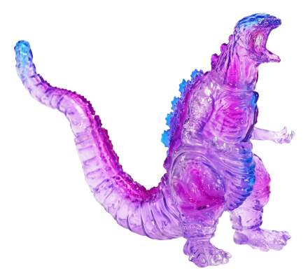 中等尺寸系列 哥斯拉EX【第8弹】哥斯拉（2016）第4形态 放射热线 透明紫色版