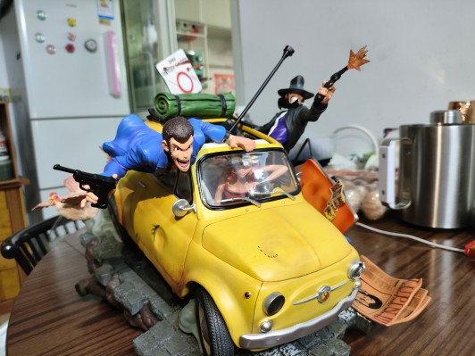 精英 Diorama 鲁邦三世 鲁邦三世  次元大介 和 峰不二子