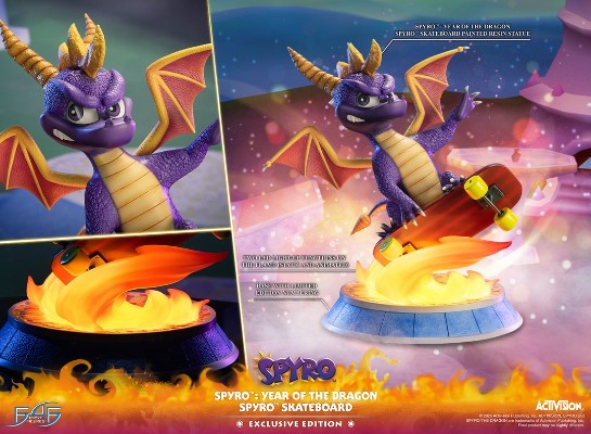 小龙斯派罗：龙年 斯派罗 滑板