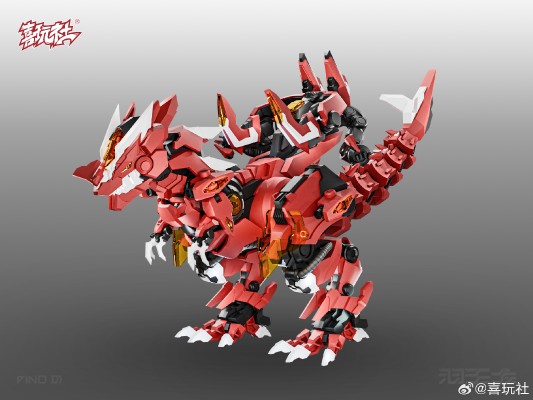 羽王龙 拼装机甲模型