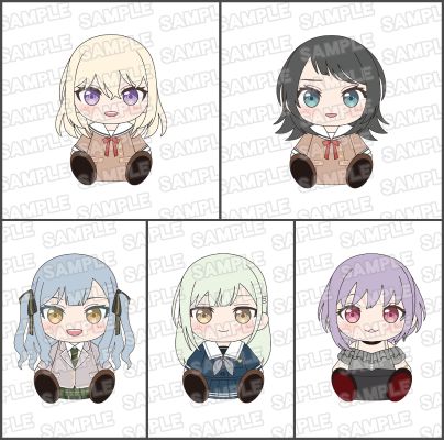 梦想协奏曲！ 毛绒玩偶 颂乐人偶 三角初华 校服/若叶睦 校服/八幡海铃 校服/祐天寺若麦 便服/丰川祥子 校服