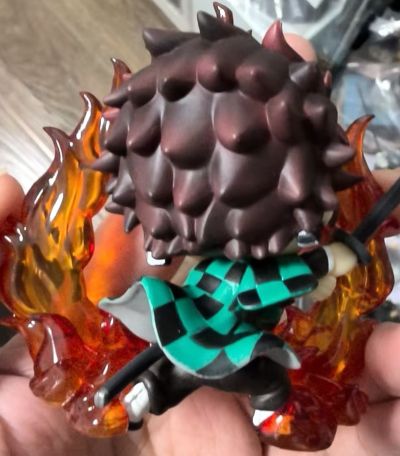 掌中人偶精细版 鬼灭之刃 灶门炭治郎与宇髓天元  灶门炭治郎 火之神神乐 碧罗之天