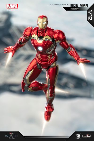 漫威无限传奇系列 复仇者联盟2：奥创纪元 1/12钢铁侠拼装模型-45号装甲