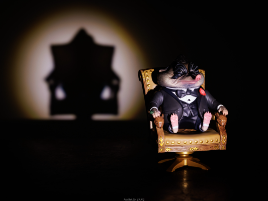 疯狂动物城 大先生 可动人偶