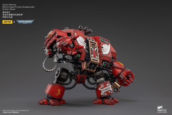 战锤40000 圣血天使暴烈无畏机甲 萨默尔兄弟