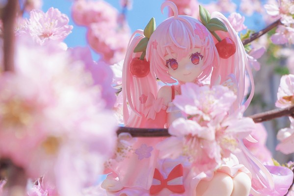 良笑赏 樱花未来2024 B奖 粘土人#2331-a 樱花未来（水手服）