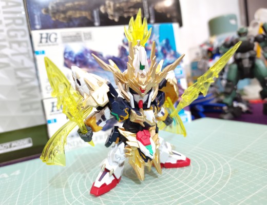 SDW HEROES SD高达世界 群英集 龙骑士传说 赵云00高达 指挥官组件