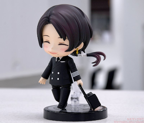 粘土人#2721 星悦航空×舞台《刀剑乱舞》新传 随附奇谭的走马灯 加州清光 星悦航空 飞行员（机长）