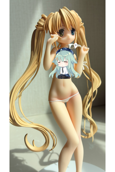 Rewrite 中津静流 白色泳装