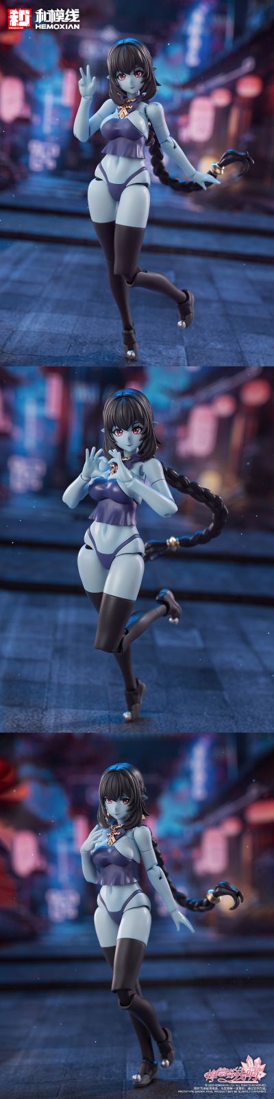 梅德塔残响 玖莲 1/12拼装可动机娘