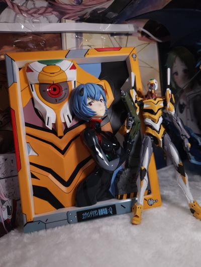 新世纪福音战士新剧场版：Q 绫波零（暂称）战斗服Ver. 立体相框